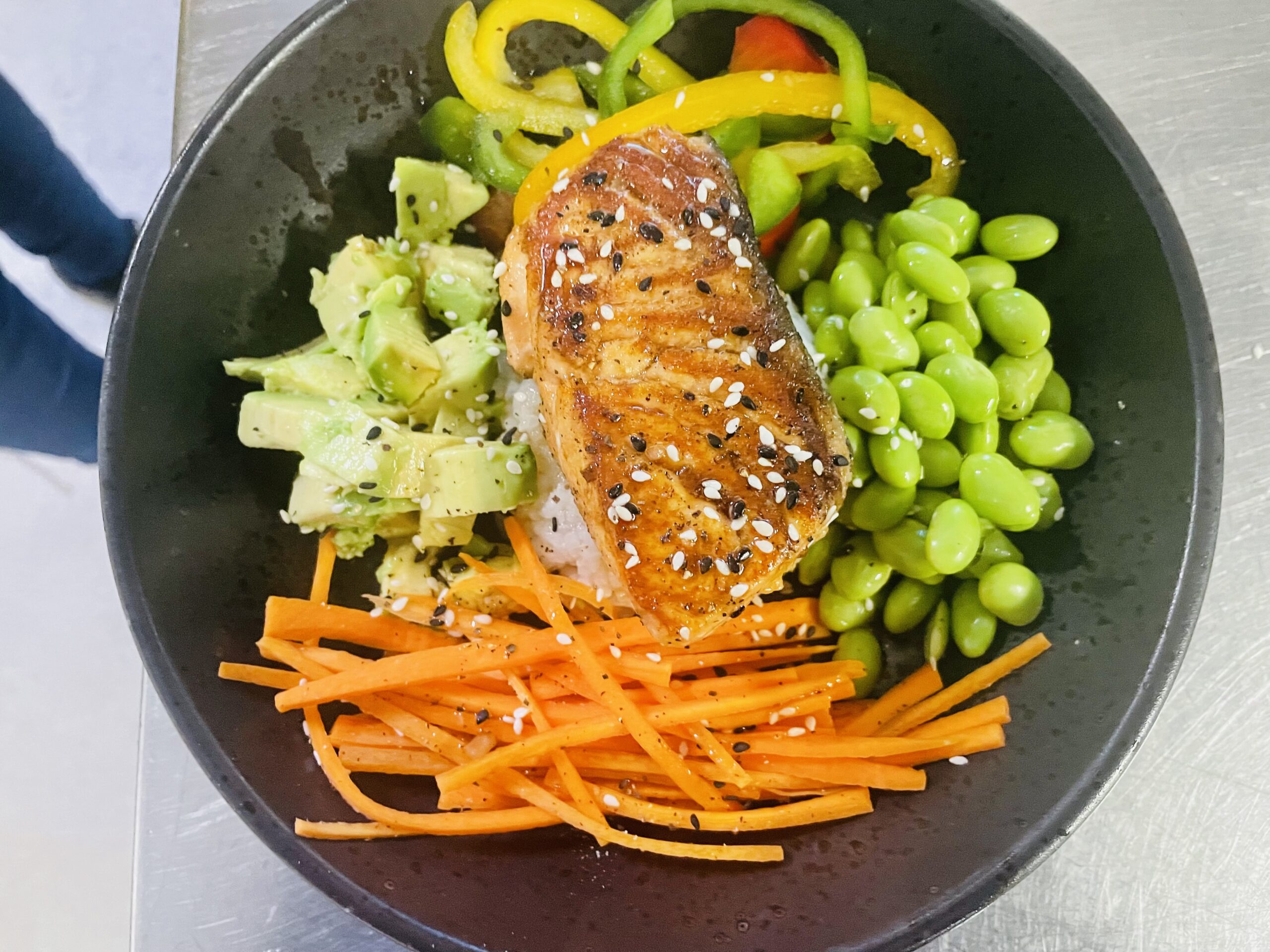 Chef Mahle Salmon Poke Bowl