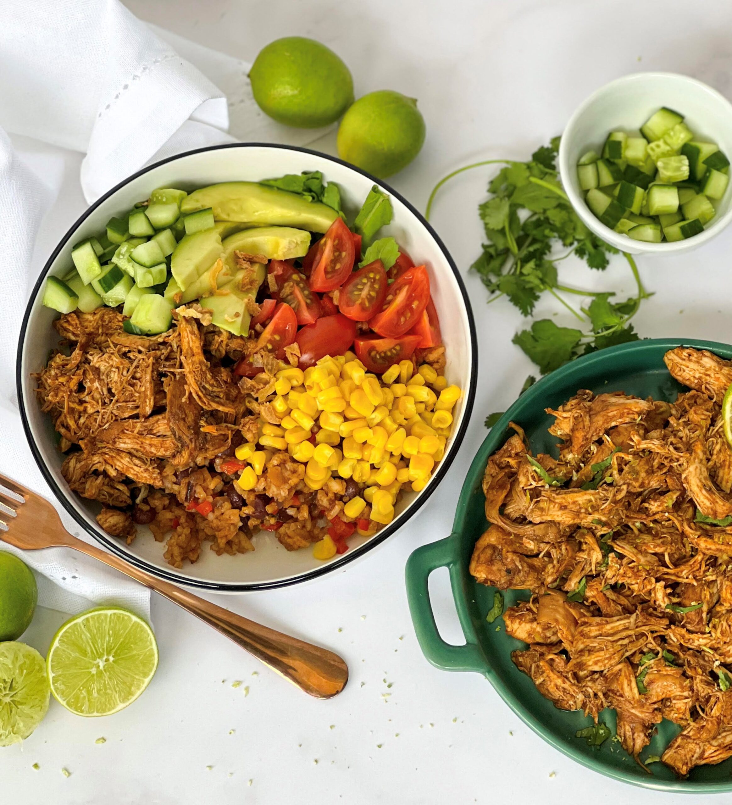 Mexican chicken bowl