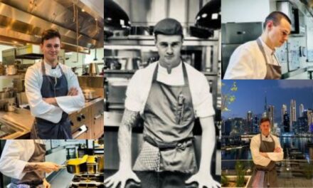 The young South African chef on a hot line to the top